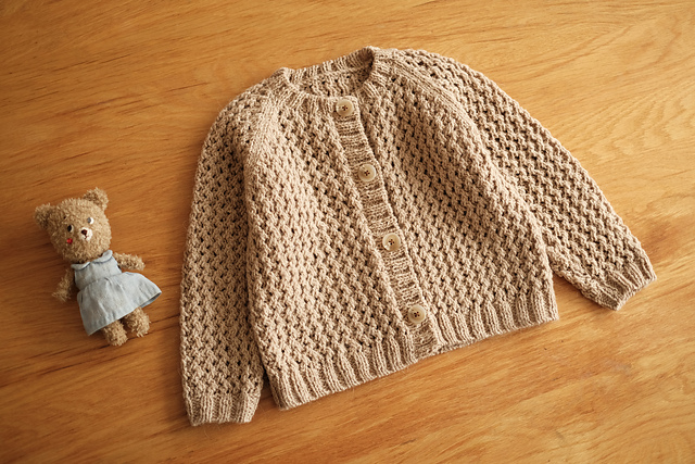 waffle cardigan