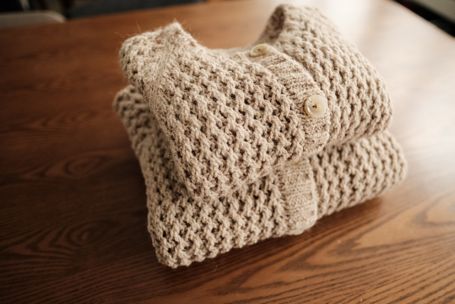 Waffle Cardigan(Adult)