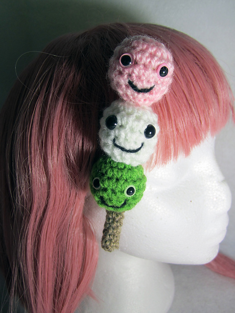 Hanami Dango Hair Accessory