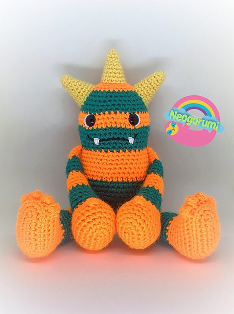 Ravelry: Melvin the Monster pattern by Neogurumi