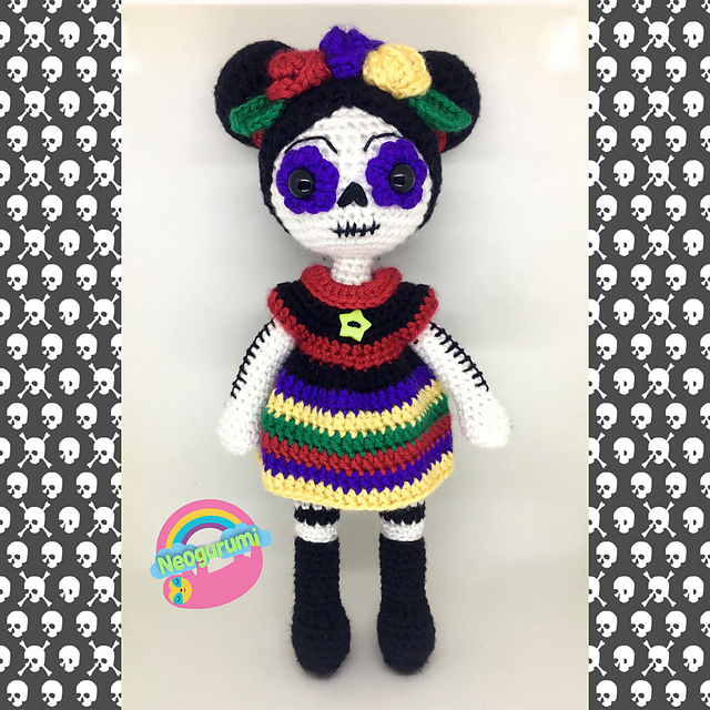Lucia Sugar Skull Doll