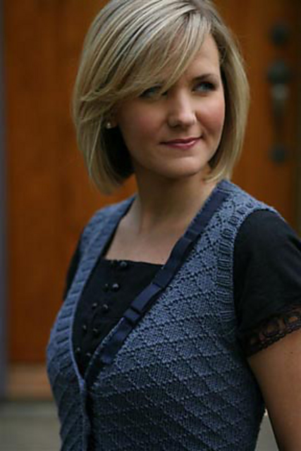 Diamond Vest with Bow