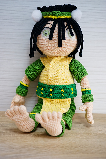 Toph rag doll