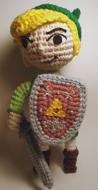 Ravelry: Legend of Zelda - Toon Link Amigurumi pattern by Nerdigurumi