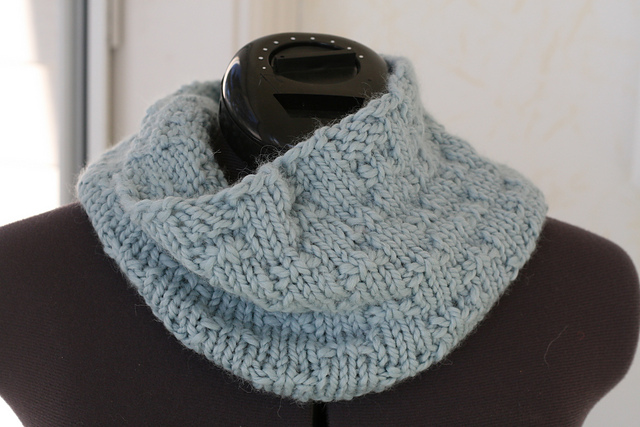 Winter Butterfly Cowl