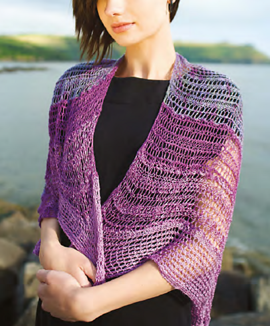 Lavender Shawl