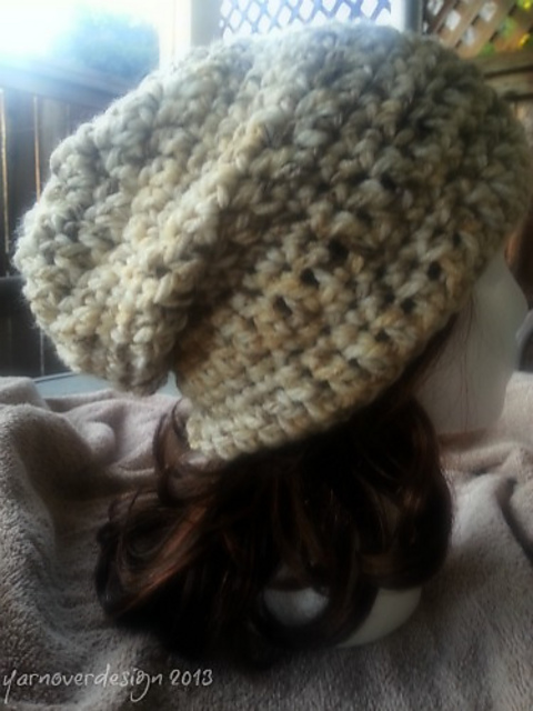 Quick Chunky Slouchy Hat