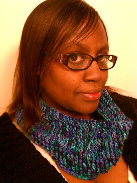 Cute and Cozy Ribbed Cowl