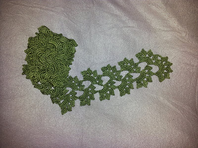 Leafy Lacey Scarf