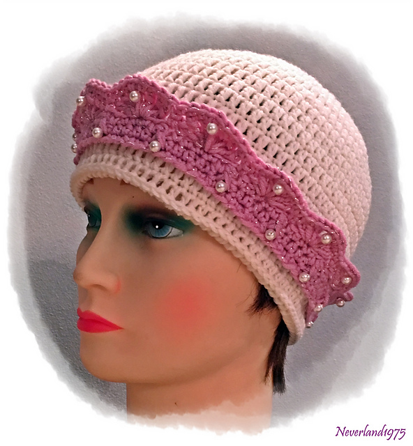 Frozen rose hat