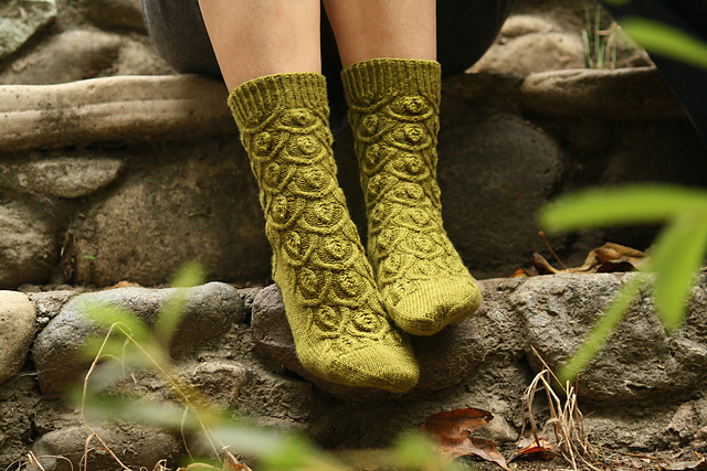 Ivy Trellis Socks