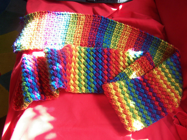 Rainbow Scarf