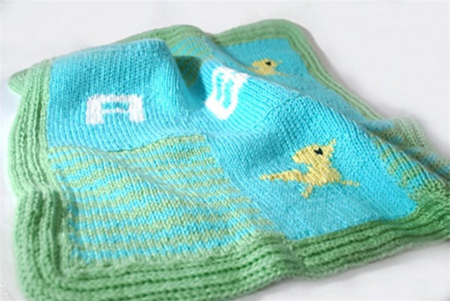 Chickie ABC Baby Blanket