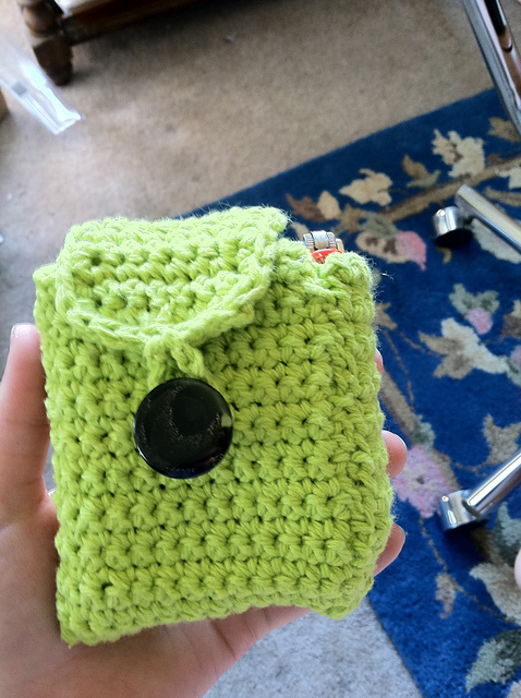 crochet cigarette case pattern free Ravelry: Cigarette/Lighter Case pattern by Violetta/Cut Out + Keep