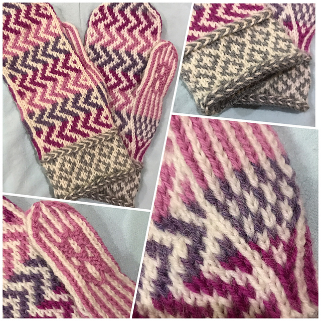 Waves Of Change mittens