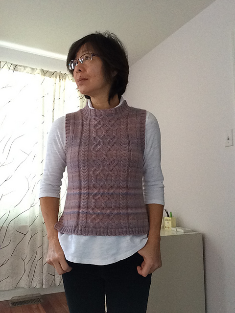 #18 Relief Pattern Vest