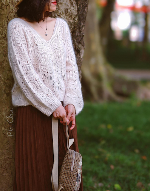 Prb006 Frost Flower sweater