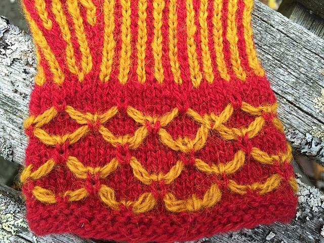 Butterfly Fingerless Mitts