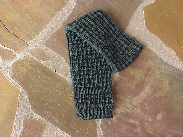 Textured Rib Scarf