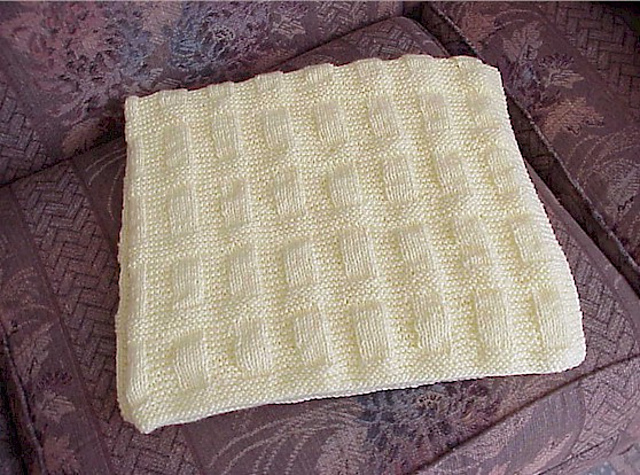 Broken Stripes Baby Blanket