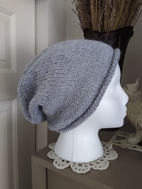 Easy Knit Roll Slouchy