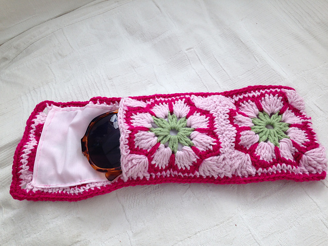 Hibiscus Flower Sunglasses Cover