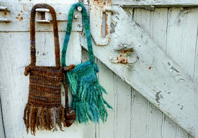 Cross Body Fringe Bag for 18" Doll
