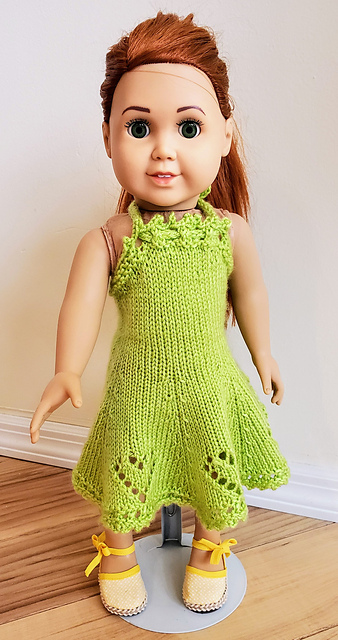 Halter Dress for 18" Doll