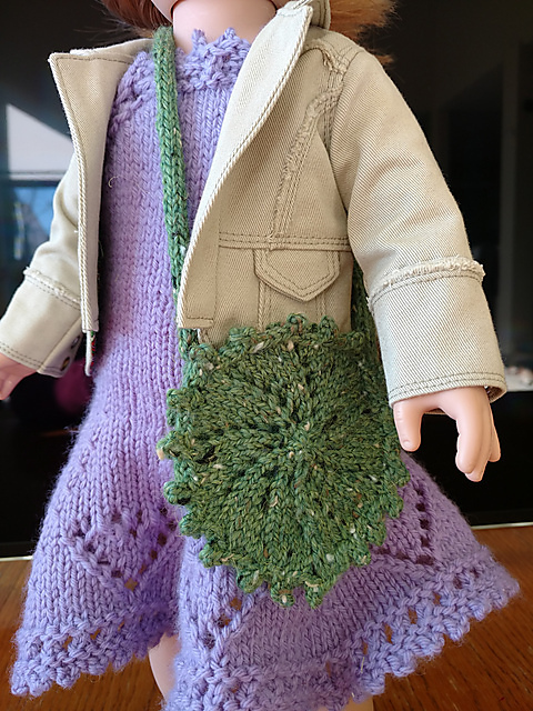 Shoulder Circle Bag for 18" Doll