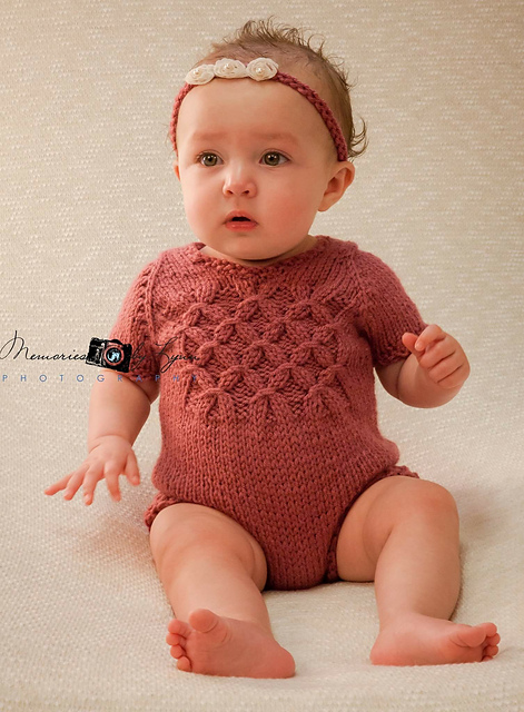 Smocked Romper Shorties
