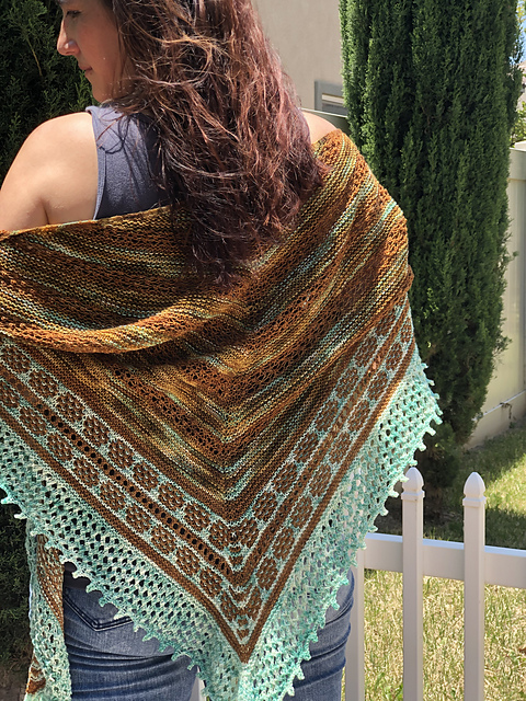 Ridge Wedding Shawl