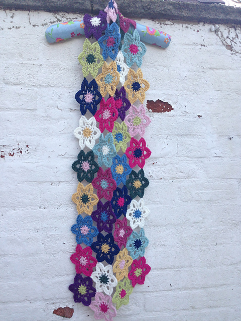 Floral Motif Scarf