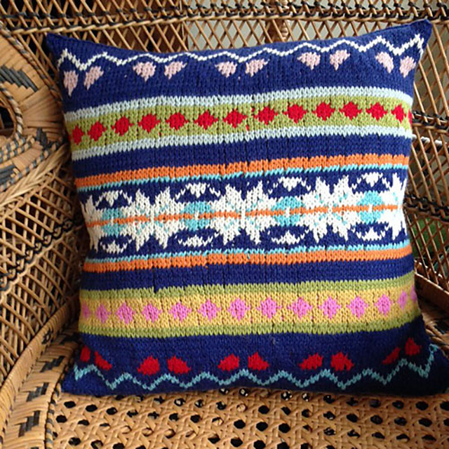 Fairisle Cushion Cover