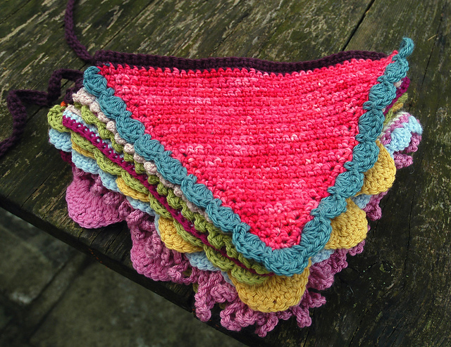 Frilly Flirty Crochet Bunting
