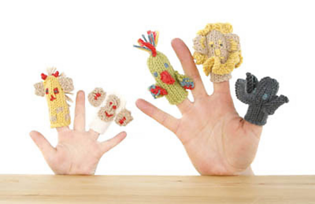Jungle Finger Puppets