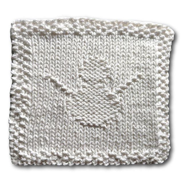 January: Snowman Washcloth