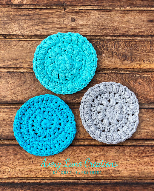 Round Face Scrubbers