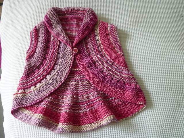 Eyelet Baby Waistcoat