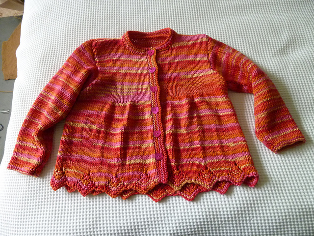 Lace Edged Cardigan