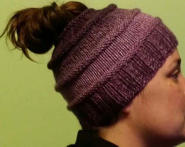 The Bonnie Messy Bun Hat