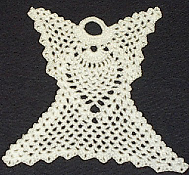 Thread Angel Ornament