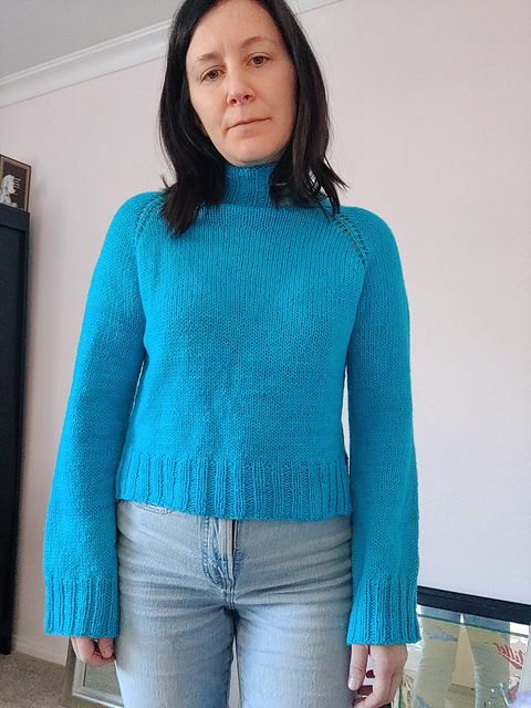 Apple of My Eyelet Sweater