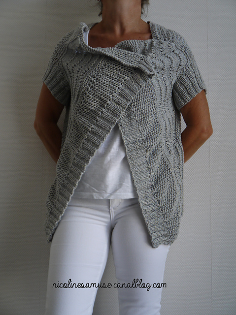 le gilet qui ferme pas