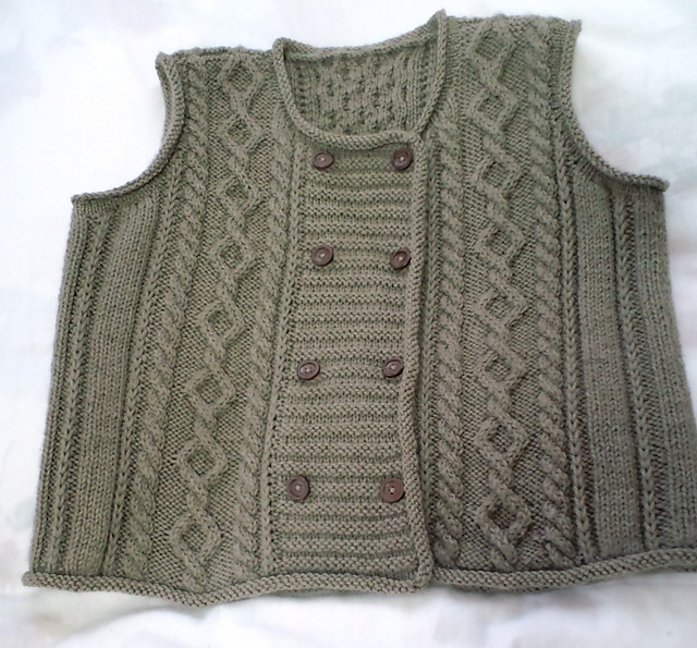 K.double vest ダブルのベスト