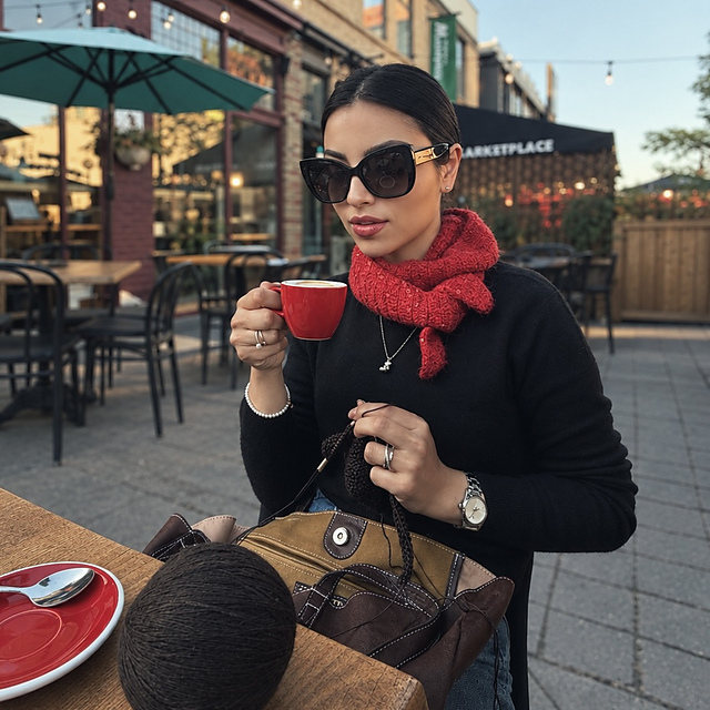 Ravelry: Ruby Scarf pattern by Nicole Tobar