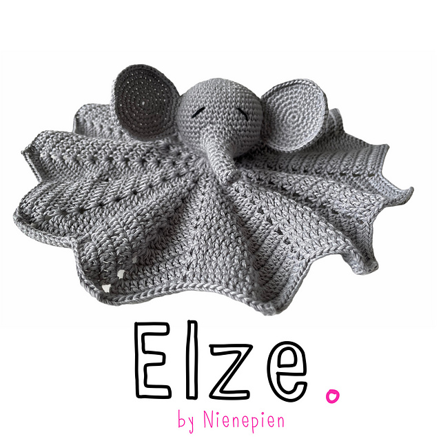 Elze Elephant Cuddle Cloth