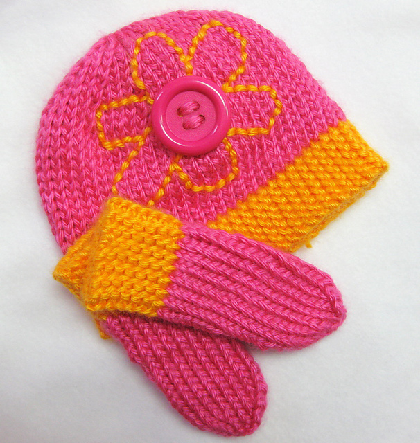 Cute as a Button Preemie Hat