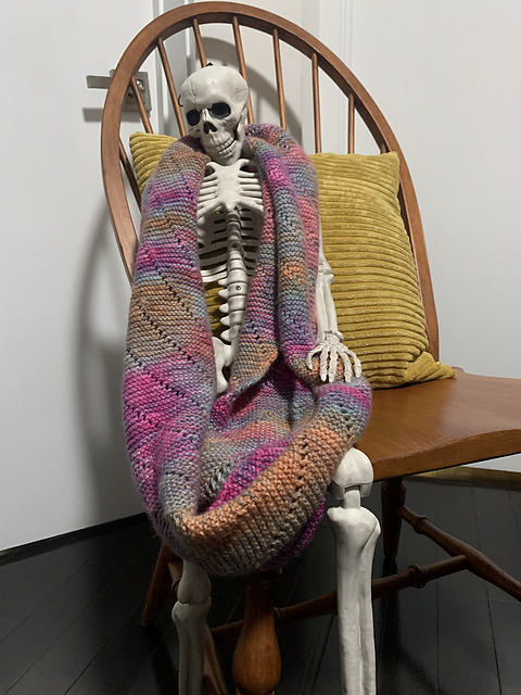 Diagonals Infinity Scarf
