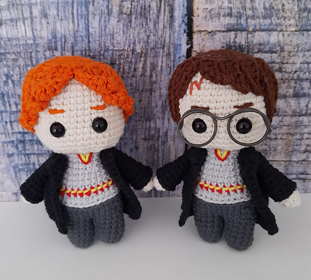 Harry Potter and Ron Weasley