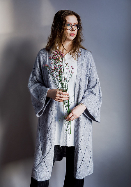 Kimono pitsineulejakku